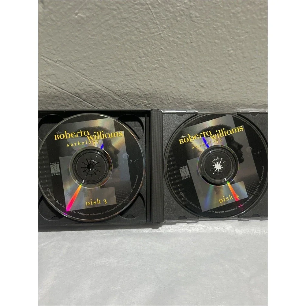 Roberta Williams Anthology (PC, CD-ROM, Sierra, 1996) Sierra 4-disc Set Vintage